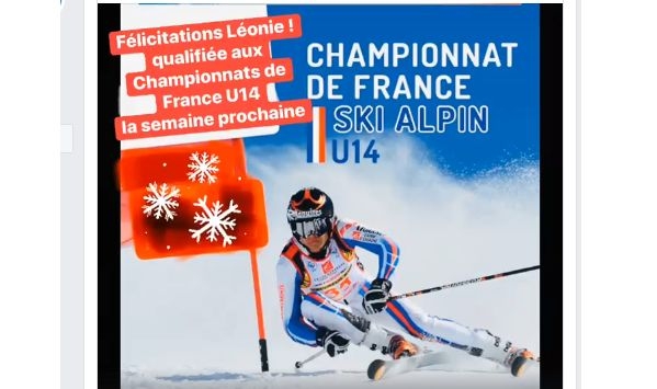 Léonie aux Championnats de France U14 !
